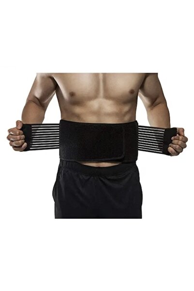 QUAL BRAND Centura lombara QUAL BRAND, cu turmalina si magneti, ajustabila, unisex, pentru sustinere a spatelui