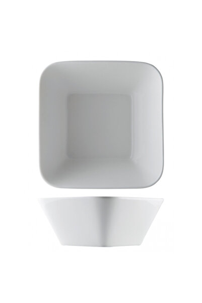 Culinaro Σετ 2 τετράγωνων πορσελάνινων μπολ ΜΠΟΥΦΕ 18x18xΥ8,5εκ.