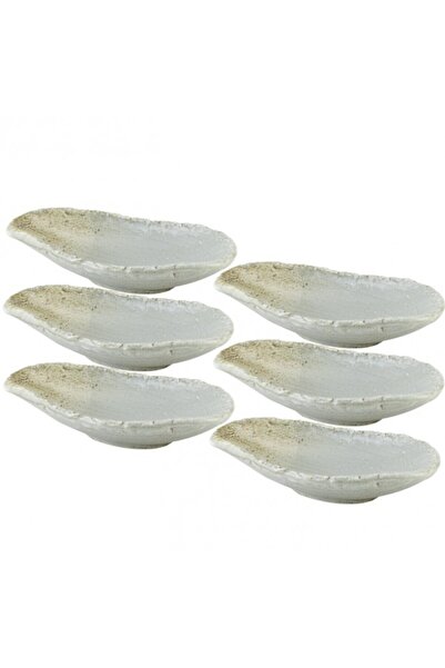 Culinaro Set 6 boluri din portelan FUJI ASH 20,5x12,5xh4,3cm