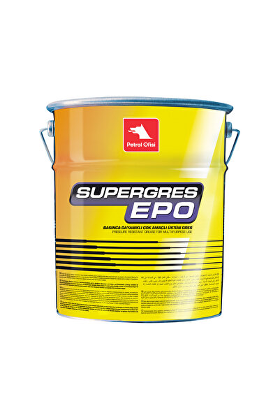 Petrol Ofisi Super Gres EP 0 Unguent Multi-Scop – Lubrifiant Grease NLGI 0, Presiune Extremă 15 KG