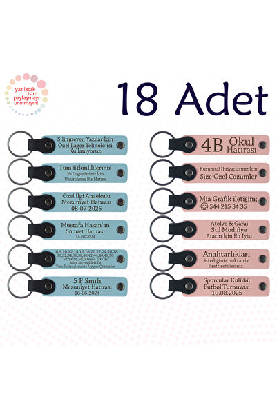 miawiki سلسلة مفاتيح جلدية للهدايا مع رسالة شخصية، بنفسجي وأزرق داكن، مجموعة ...