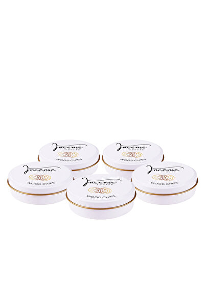 İnsence Smoker رقائق الجوز 5×25 جرام (تُستخدم كمادة مدخنة ومنكهة في المشروبات.)