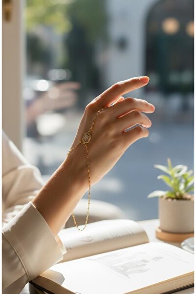 Hakan Güler Kuyumculuk 14 Ayar Altın Baget Taşlı Model Şahmeran