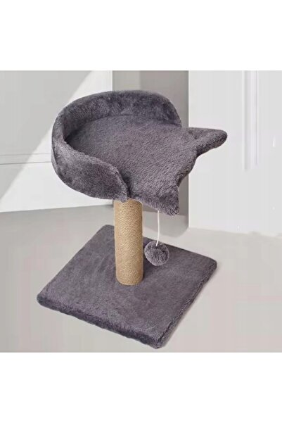 zola Cat play set with bed, scratching post, toy, 30 x 30 x 40 cm, dark gray