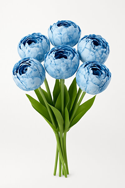 Markasız ucuz 7Çiçekli Şakayık Demeti