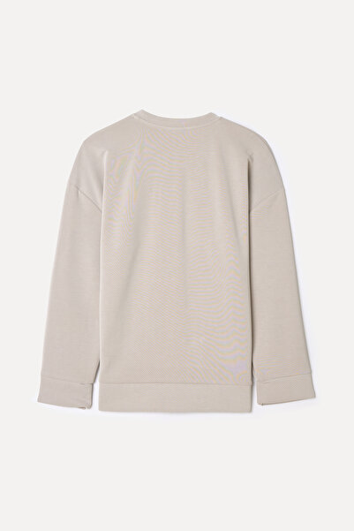 Mudo Loose Fit Circular Neck Sweatshirt