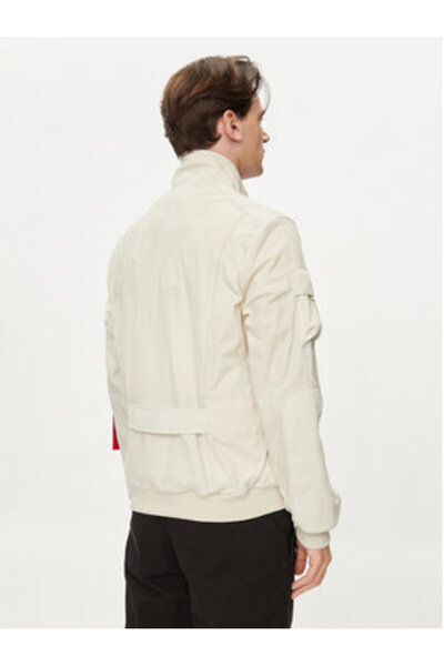 Aeronautica Militare Ανδρικό Bomber Jacket 241AB2152CT3260 Εκρού