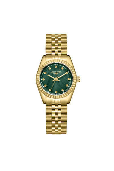 Lee Cooper Women's Analog Dark Green Dial Watch - LC08167.170
