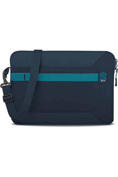 STM حقيبة BLAZER لأجهزة الكمبيوتر المحمولة حتى 16/15 بوصة - حزام كتف قابل للتعديل - مقاومة للماء - أزرق داكن
