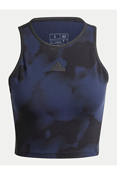 adidas Γυναικείο Μπλούζα IW5299 Μπλε Σκούρο Μπλε