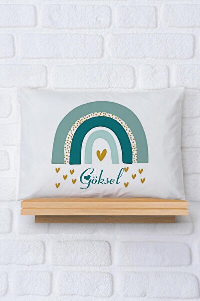 Pia Baby İsimli Bebek Yastık Kılıfı 35*45 cm %100 Pamuk İsme Özel