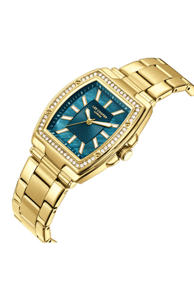 Lee Cooper Women's Analog Green Dial Watch - LC08058.170