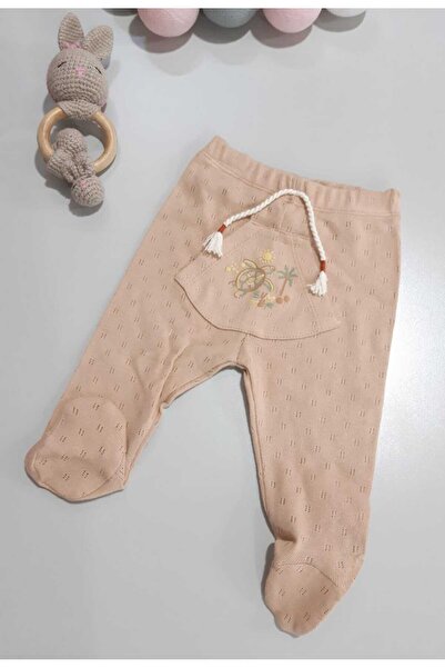 Sönmez Baby Turtle Full Cotton Single Baby Bottoms with Socks