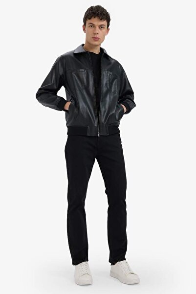 DeFacto Erkek Mont C5843AX/BK27 BLACK