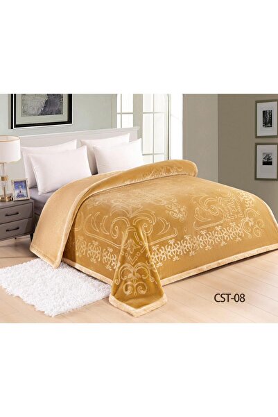 SNOOZYL Double-sided blanket, soft velvet and warm fur, elegant design, size 240x200 cm