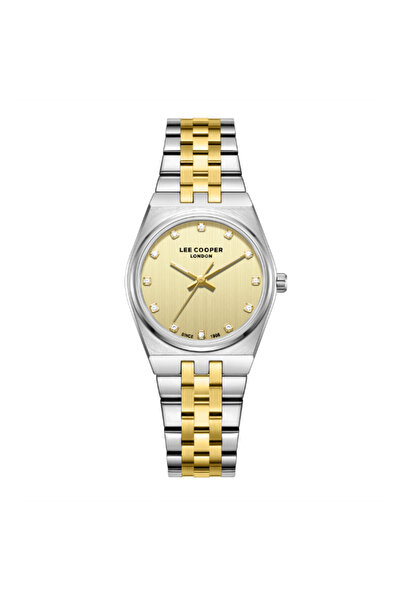 Lee Cooper Women's Analog Gold Dial Watch - LC08204.210