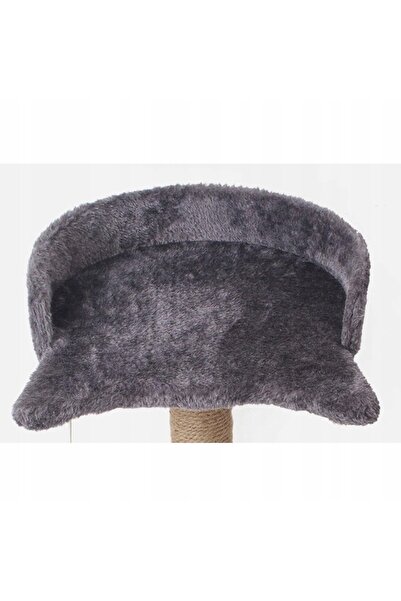 zola Cat play set with bed, scratching post, toy, 30 x 30 x 40 cm, dark gray