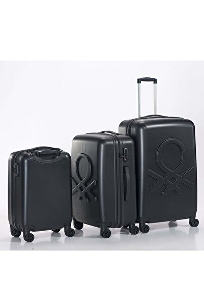 United Colors of Benetton BNTA-202 Premium Quality Set of 3 Luggage with TSA Lock