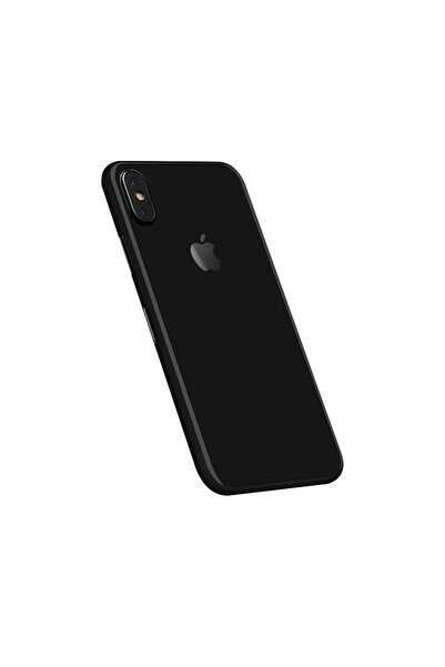 Papscover iPhone Xs Kaplama Mat Siyah
