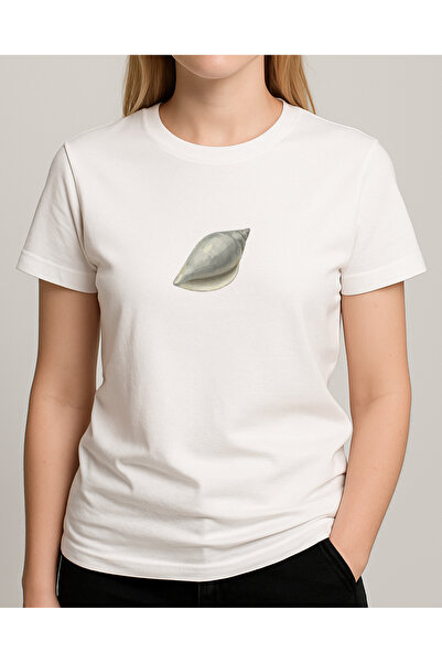 TREND YANKI تي شيرت للجنسين (أصداف بحرية)