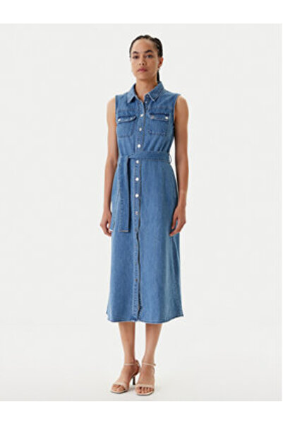 Morgan Rochie de damă din denim 251-RJEAN Multicolor