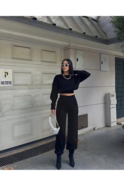 AYSAMOOD طقم تريكو من قطعتين من جيبيلي