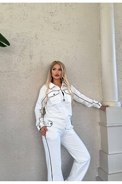 Bella Belluci طقم رياضي جديد بسحاب للموسم الجديد