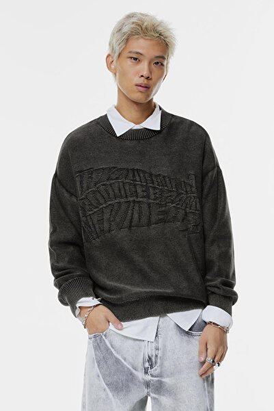 Pull & Bear STWD asit yıkamalı kazak