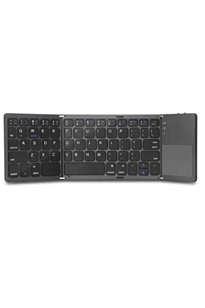 OEM Portable Foldable Keyboard with Touchpad, Bluetooth and USB