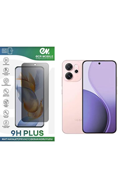 Ecr Mobile Oppo Reno 14F ile Uyumlu Ekran Koruyucu 9H Esnek Nano Kırılmayan M...