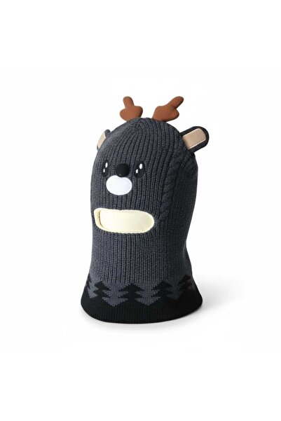 Aware Time Kitti 4-8 Years Old Boy's Figure Mask with Fleece Inside and Snow Mask