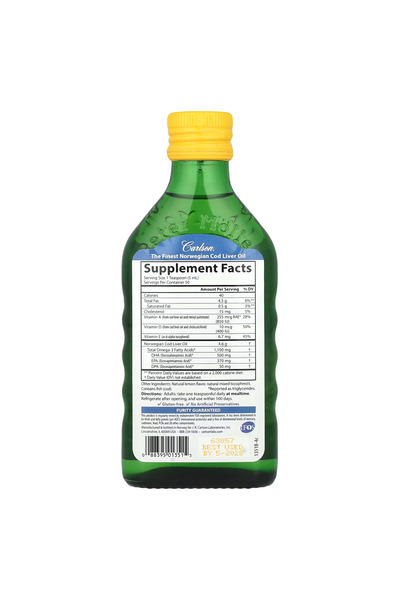 Carlson , Wild Norwegian Cod Liver Oil, Fruit Splash, 8.4 fl oz (250 ml)