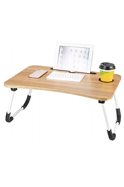 KESNUP Masă pliabilă pentru laptop/tabletă 28x60x40 cm, crem