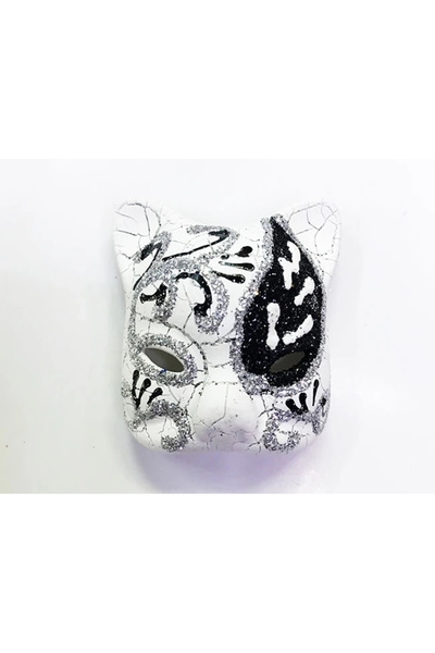 Skygo Venetian Cat Model Magnet Made of Black Embroidered Ceramic Material