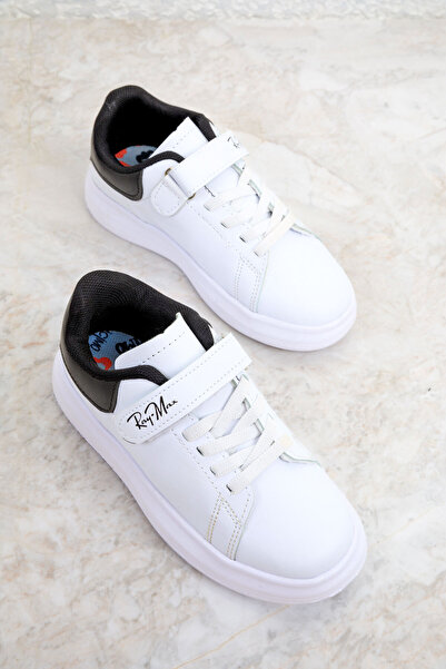 Elit Αθλητικά παπούτσια Raymax 6310 Λευκό Μαύρο Άνετα Ελαφρύ Αθλητικά Παπούτσια για αγόρια