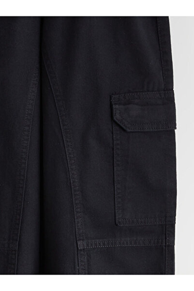 LC Waikiki Peak Yeni Sezon Beli Lastikli Kız Çocuk Kargo Jogger Pantolon