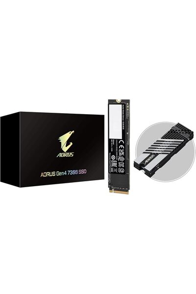 Gigabyte AORUS Gen4 7300 SSD 1TB PCIe 4.0 NVMe M.2 Internal Solid State Drive