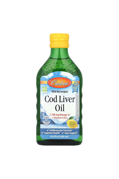 Carlson , Wild Norwegian Cod Liver Oil, Fruit Splash, 8.4 fl oz (250 ml)