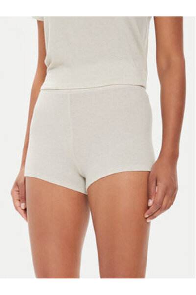 American Vintage Γυναικείο υφασμάτινο σορτς WEP00AE24 Εκρού