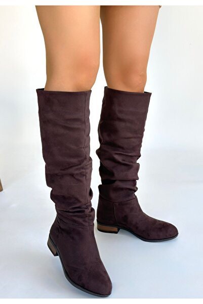 Erbilden Winda Brown Suede Bellows Boots