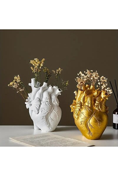 Dekorasi Anatomik Kalp Vazo