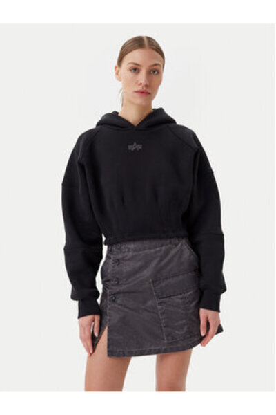 Alpha Industries Γυναικείο Φούτερ 148041 Μαύρο