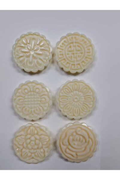 Genaric مجموعة مثقب فوندان دائري مزخرف مكونة من 7 قطع، أداة قالب طعام