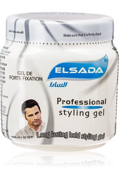 Elsada EL SADA Long Lasting Hair Styling Gel: Premium Hold and Shine in a 1-L...