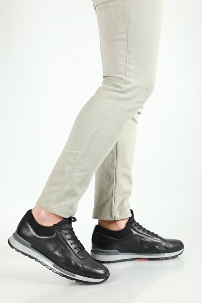 GÜLERSHOES Garantili Hakiki Deri Mevsimlik Su Geçirmez Kauçuk Ortopedi Erkek Ayakkabı 40-41-42-43 Numara