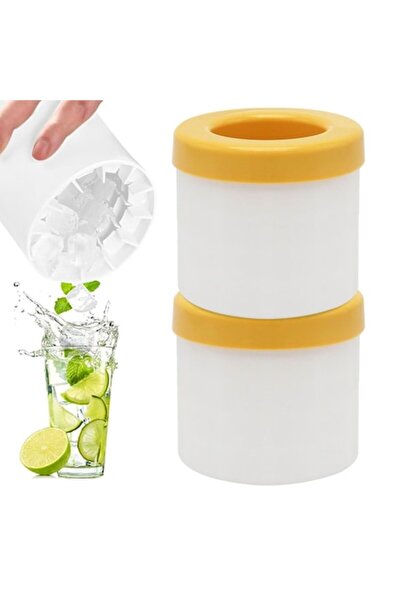 Optim Solution Formă de silicon pentru cuburi de gheață cu capac, OPTIM SOLUT...