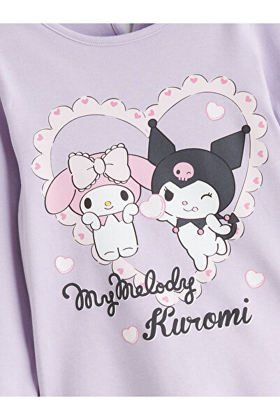 LC Waikiki Νέα σεζόν μπλουζάκι για κορίτσια με άδεια χρήσης Kuromi