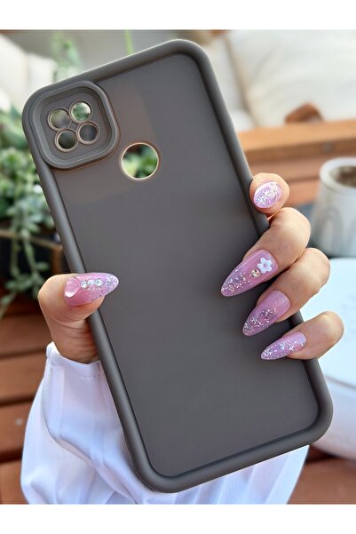 Go Aksesuar Redmi 9c Ve 10a Uyumlu Mat Lansman Parmak İzi Bırakmaz Esnek Silikon Kılıf