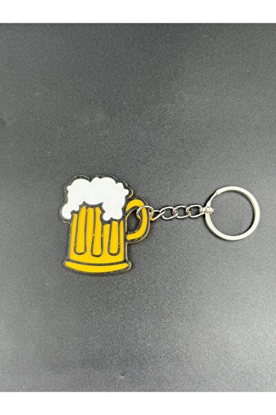 3D Atelier Bira Bardağı Anahtarlık - Beer Cup Keychain