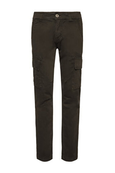 Alpha Industries Ανδρικό υφασμάτινο παντελόνι 158205 Μαύρο